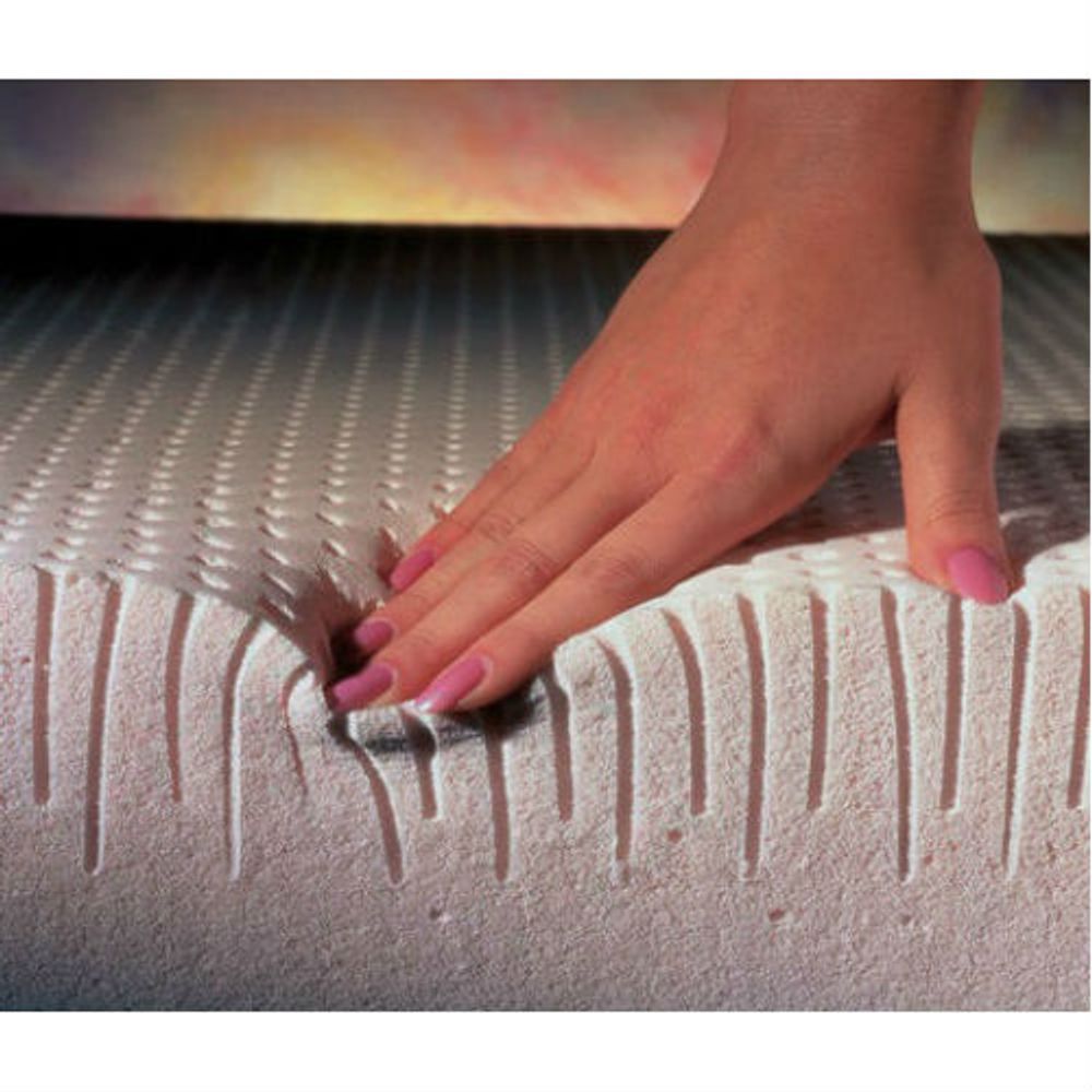 Pillow top de látex casal king size capa bambu 193x203x03 top pad