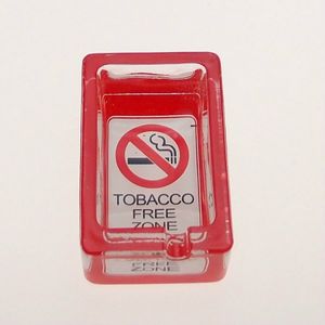 Cinzeiro-de-vidro-Retangular-Tabaco-free-zone-AZ-Design