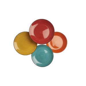 Conjunto-4-Pratos-Coloridos-de-Sobremesa-20-cm-em-Ceramica-PRAV007
