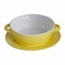Jogo-6-Bowls-e-6-pratos-De-Porcelana-Coloridos-Mary-413-ML-1136-Amarelo