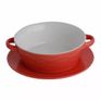 Jogo-6-Bowls-e-6-pratos-De-Porcelana-Coloridos-Mary-413-ML-1136-Vermelho