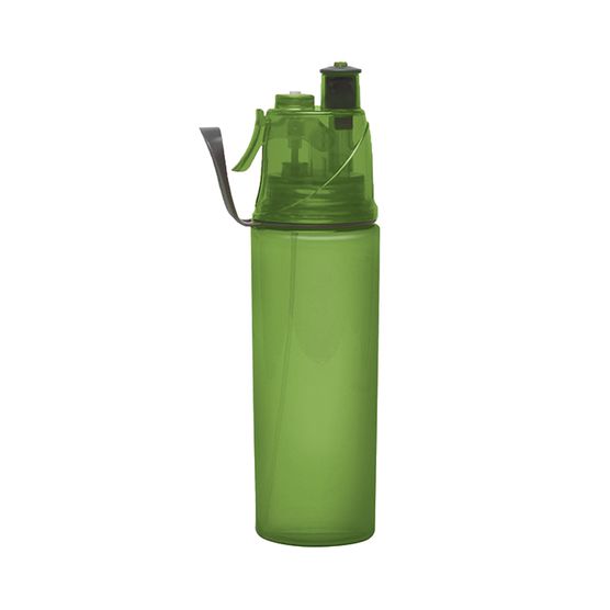 Garrafa-Squeeze-com-Borrifador-de-Agua-Verde-600-ml
