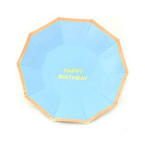 Prato-De-Papel-Happy-Birthday-Azul-Bebe-10-Unidades