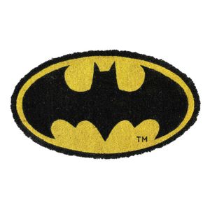 Capacho-De-Fibra-De-Coco-Logo-Do-Batman