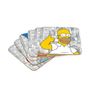 Kit-Porta-Copos-com-6-peas--Em-Cortia-Famlia-Simpsons-10-x-10-Cm